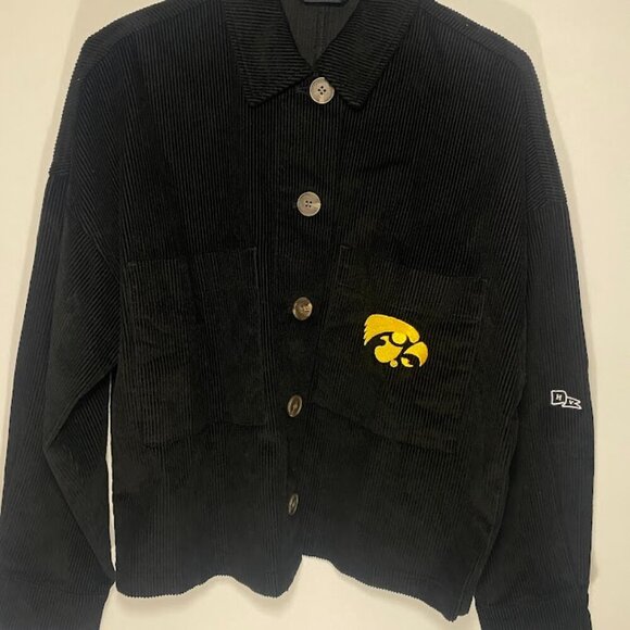 University of Iowa Hawkeyes Hype and Vice Corduroy Jacket - Picture 2 of 5